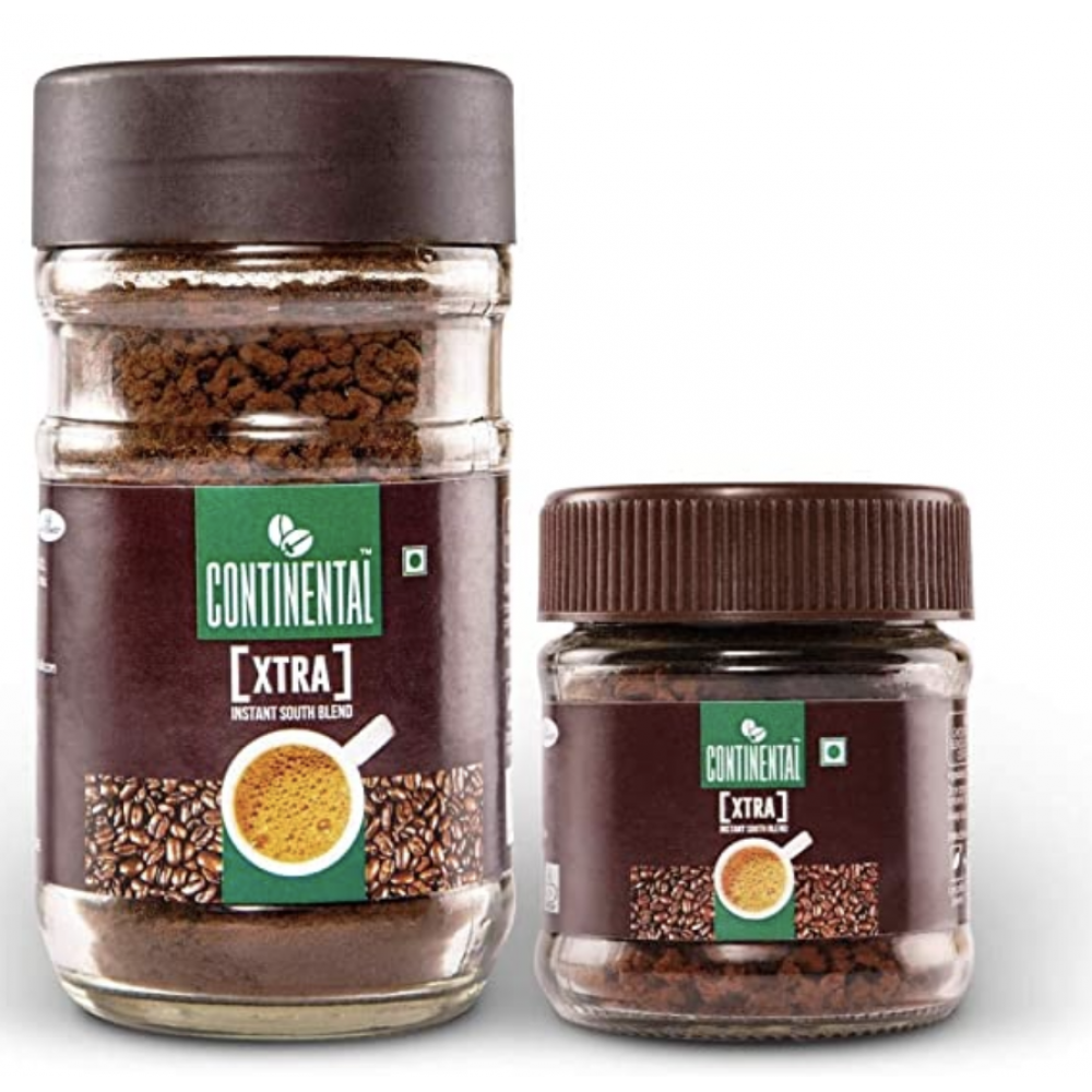 Continental Coffee Xtra Coffee (50g + 25g Jar) Combo Pack