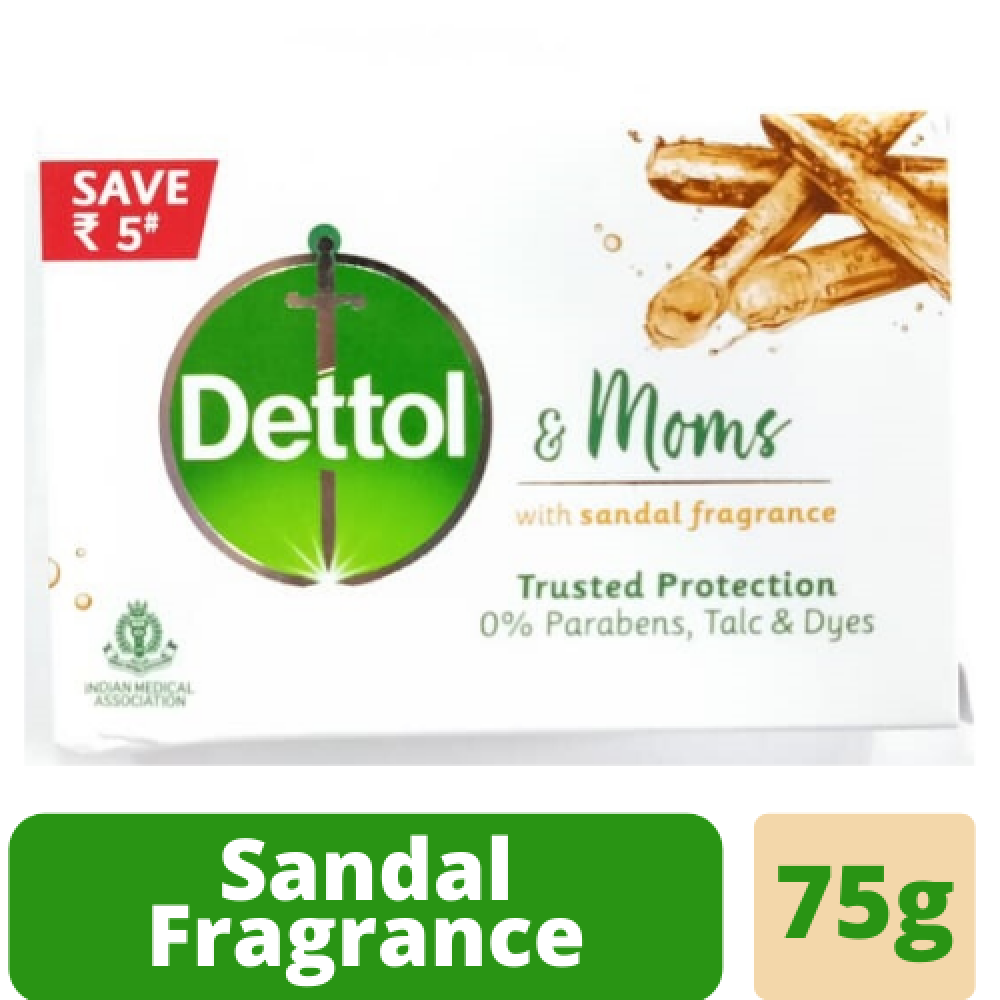 Dettol &Moms with sandal fragrance75g