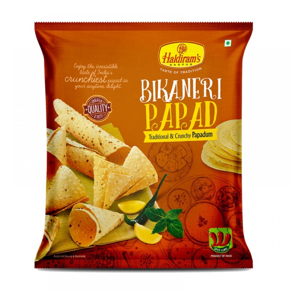 Haldiram Papad - 400Gr